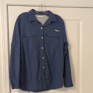 Columbia Casual Blue Shirt
